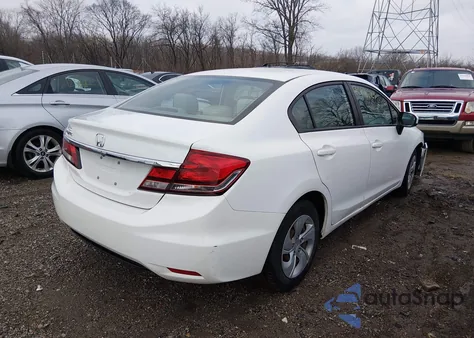 2015 Honda Civic Lx from USA, damaged, VIN 19XFB2F51FE088284